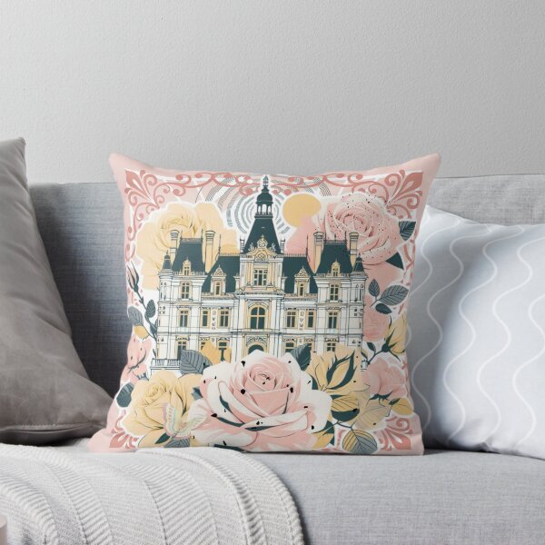 Item preview, French Castle - Modern Chateaucore Aesthetic Wall Art designed and sold by Sugar Wisdom .