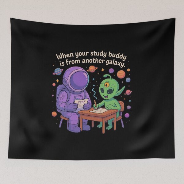 Item preview, Galactic Study Buddy designed and sold by HEERMANArt.