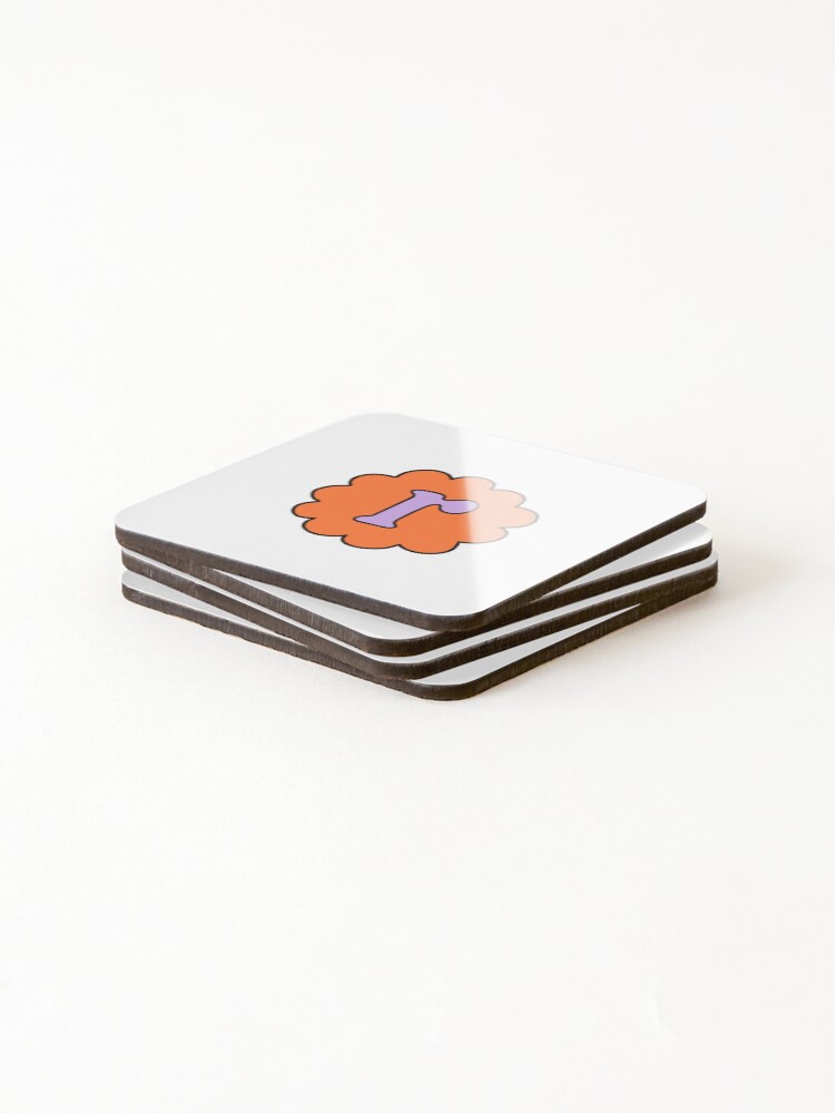 Thumbnail 4 of 5, Coasters (Set of 4), Initial • R designed and sold by hillow.