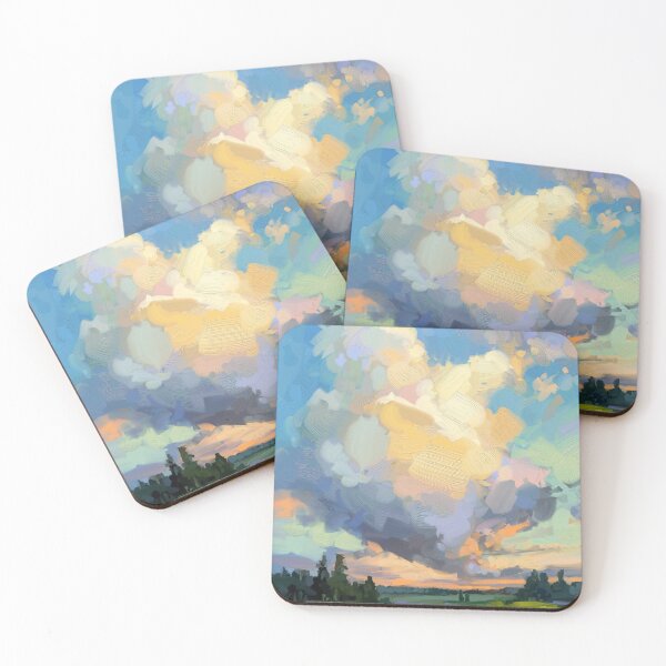 Item preview, Summer evening, landscape painting designed and sold by Mikko Tyllinen.