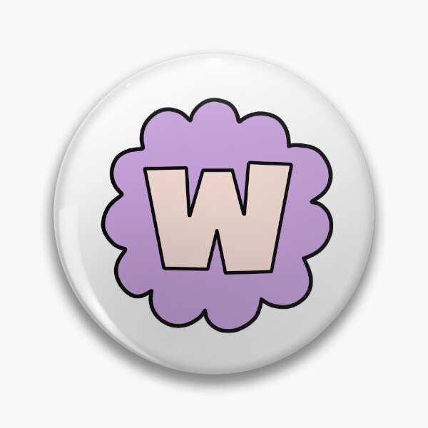 Item preview, Initial • W designed and sold by Hillow Illustration.