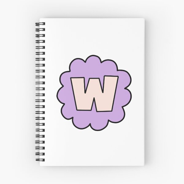 Item preview, Initial • W designed and sold by Hillow Illustration.