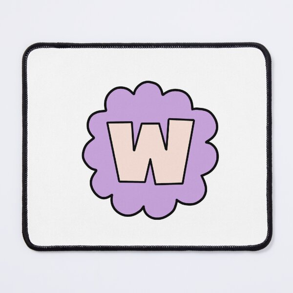 Item preview, Initial • W designed and sold by Hillow Illustration.