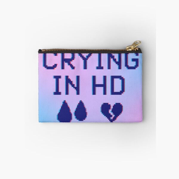Item preview, Crying in HD | Pastel Glitch Aesthetic Design designed and sold by PulseGraph.
