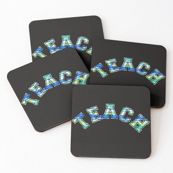 Item preview, TEACH Bold Varsity Teacher Design designed and sold by Oommen Studio .