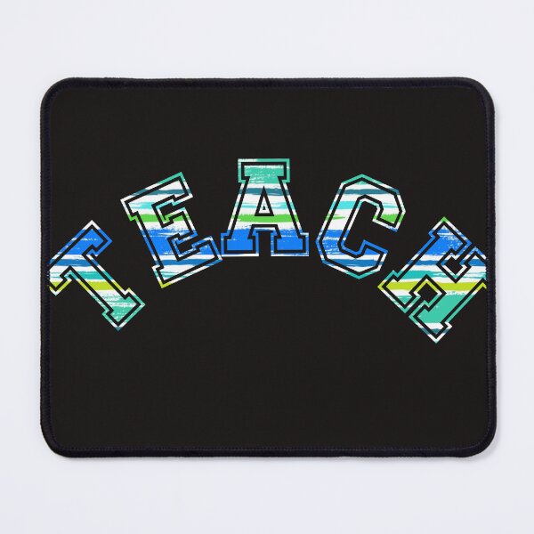 Item preview, TEACH Bold Varsity Teacher Design designed and sold by Oommen Studio .