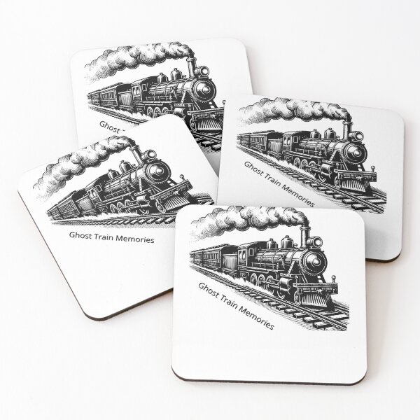 Item preview, Ghost Train Memories – Vintage Railway Art designed and sold by snurx.