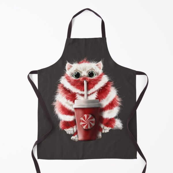 Item preview, Candy Cat - Art Print - Pop Surrealism Illustration - Greedy Angora Cat designed and sold by FlorenceBretécherArt.