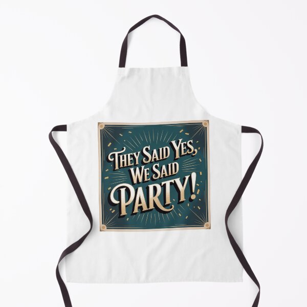 Item preview, They Said Yes We Said Party designed and sold by ArtQueen777.