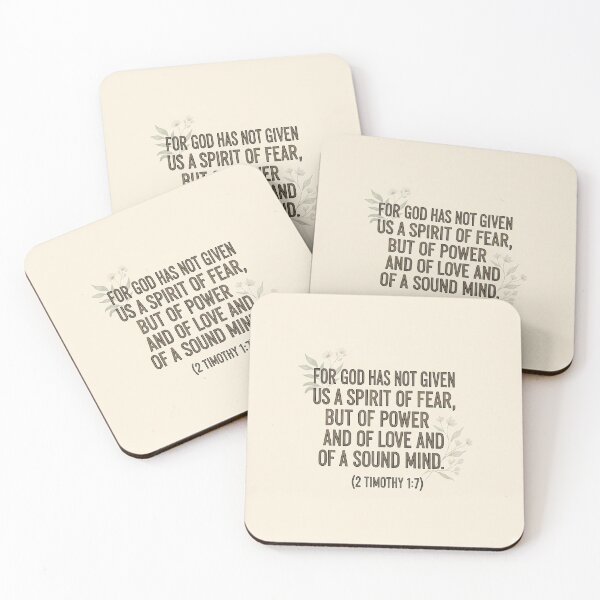 Item preview, 2 Timothy 1:7 Cottage Charm designed and sold by xartloungex.