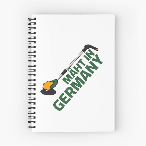 Item preview, Lawn trimmer mowing lawns - Mows in Germany designed and sold by FoxyS.