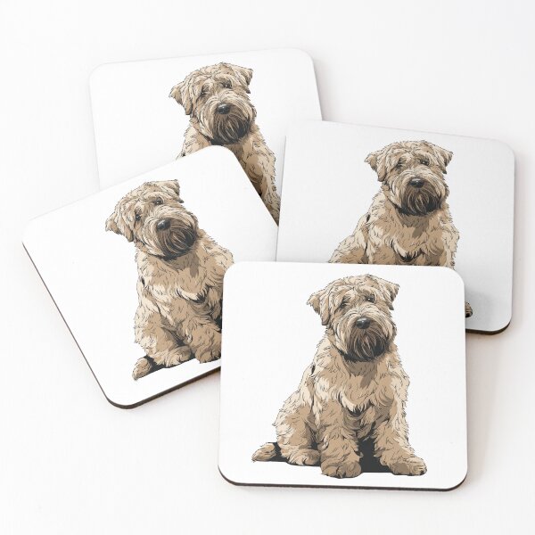 Item preview, Wheaten Terrier Dog Illustration designed and sold by whyitsme.