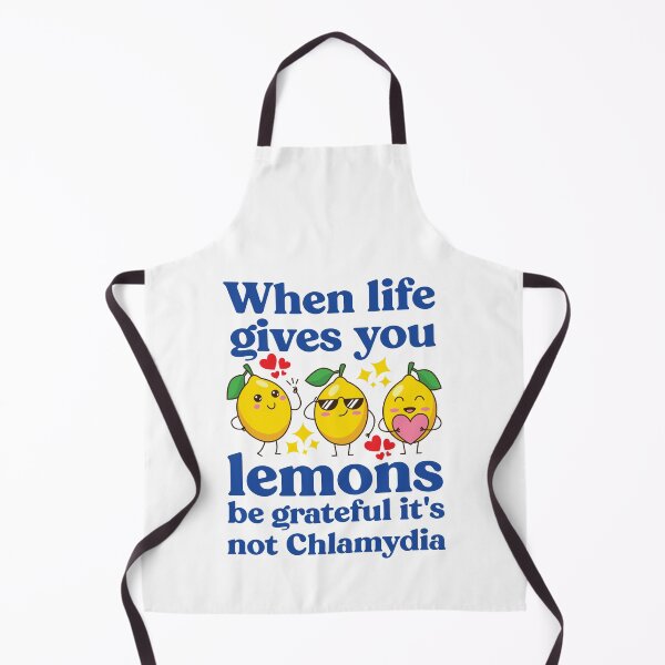Item preview, Humor vintage design - When life gives you lemons be grateful it's not chlamydia - Meme Sarcastic designed and sold by Fokma.