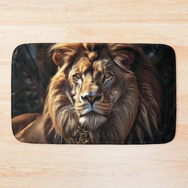 Item preview, Lion with unwavering focus designed and sold by Marcu Ioachim.