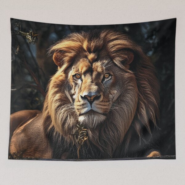 Item preview, Lion with unwavering focus designed and sold by Marcu Ioachim.