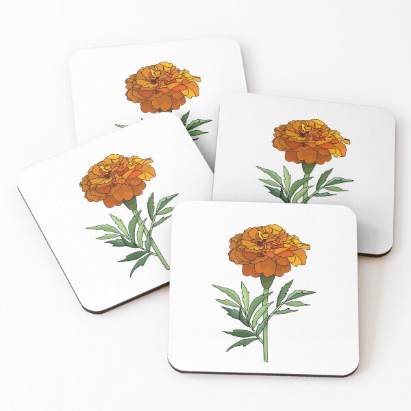 Item preview, Marigold designed and sold by Hillow Illustration.