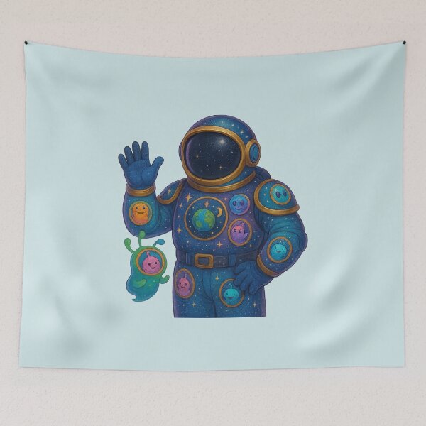 Item preview, Alien-Inspired Spacesuit designed and sold by HEERMANArt.