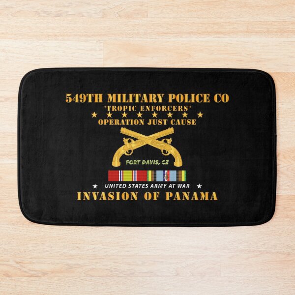 Item preview, Just Cause - 549th Military Police Co - Ft Davis, CZ w Svc Ribbons designed and sold by Military Insignia Products.