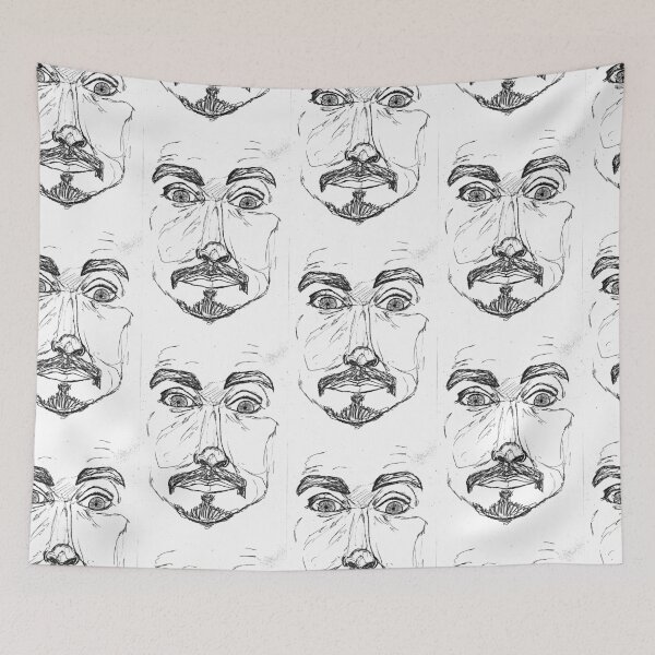 Item preview, Face Portrait of an Irish Actor designed and sold by EstherProduction.