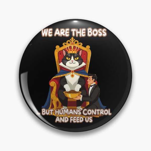 Item preview, Cat Royalty – Who Really Owns the House? designed and sold by plastic2021.