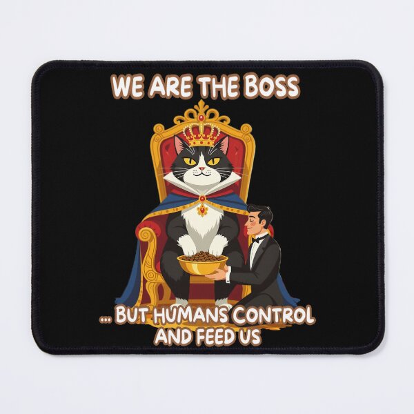 Item preview, Cat Royalty – Who Really Owns the House? designed and sold by plastic2021.