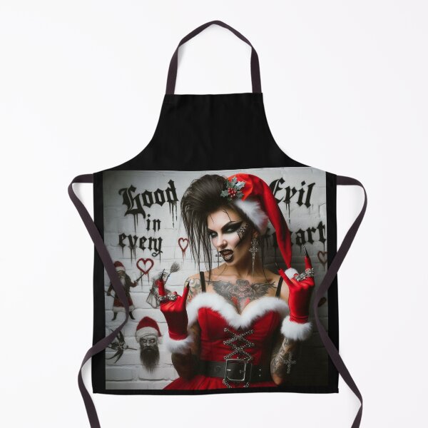 Item preview, Gothic Rocker Santa Tattoo Gesture designed and sold by Voodoo Store Paranormal Collections.