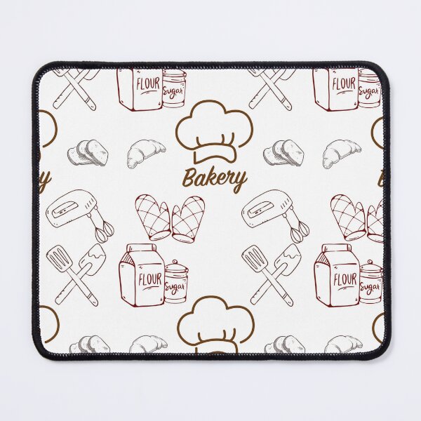 Item preview, Cute Hand-Drawn Bakery Pattern designed and sold by Cat keeper .