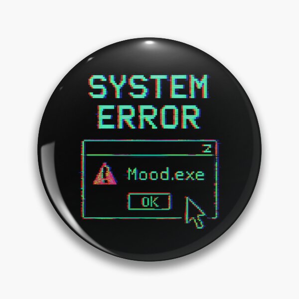 Item preview, System Error – Mood.exe | Glitch Pixel Art Design designed and sold by PulseGraph.