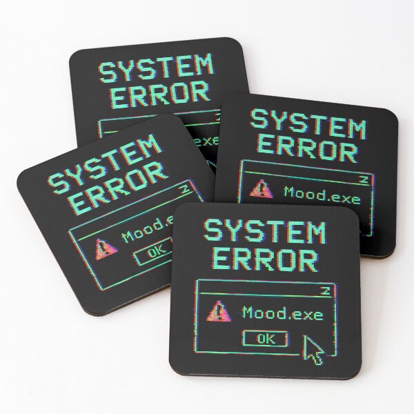 Item preview, System Error – Mood.exe | Glitch Pixel Art Design designed and sold by PulseGraph.