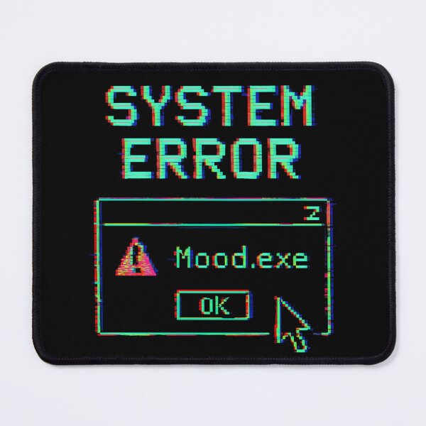 Item preview, System Error – Mood.exe | Glitch Pixel Art Design designed and sold by PulseGraph.