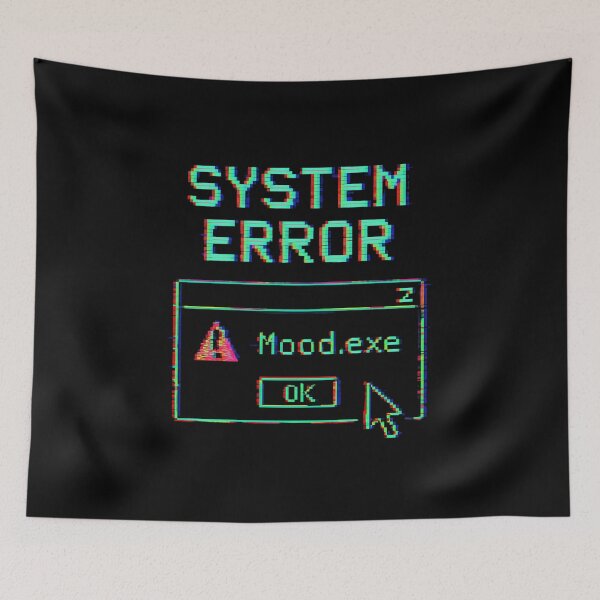 Item preview, System Error – Mood.exe | Glitch Pixel Art Design designed and sold by PulseGraph.