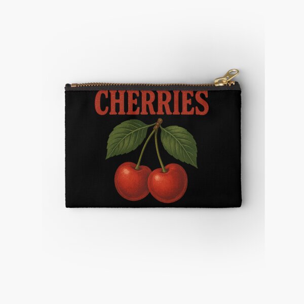 Item preview, Retro cherry fruit label t-shirt design designed and sold by optimusprime39.