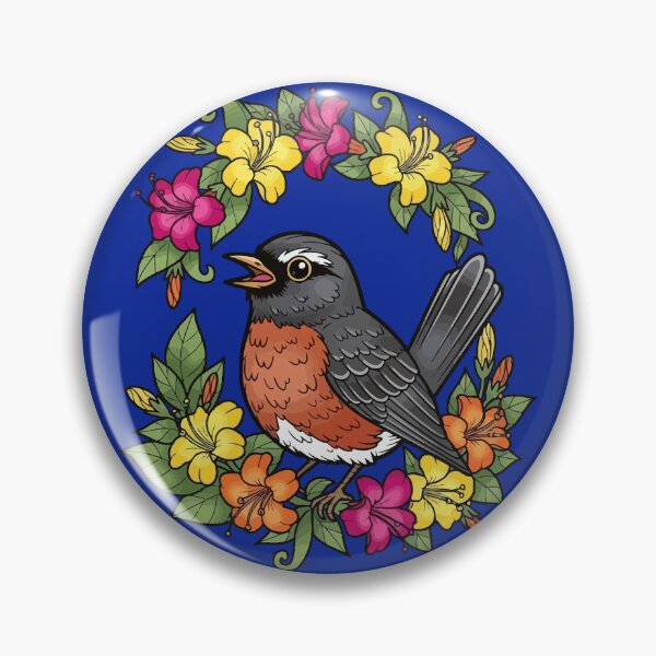 Item preview, Sweet Connecticut Bird With Mirabilis designed and sold by taiche.