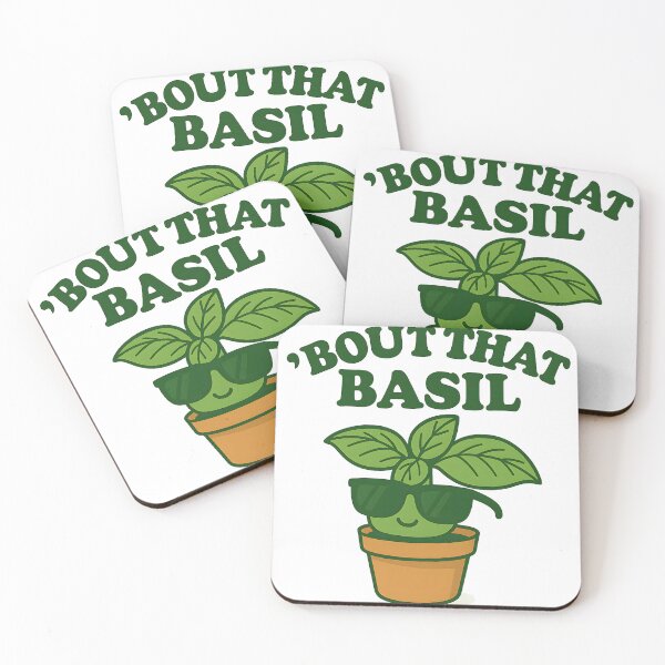 Item preview, ’Bout That Basil designed and sold by plantprints..