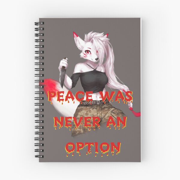 Item preview, Peace was never an option |  Crazy cute Vixen series  designed and sold by RedPandaDis.