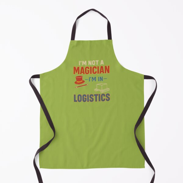 Item preview, I'm Not a Magician, I'm in Logistics - Funny Work Shirt designed and sold by RetroNibylander.