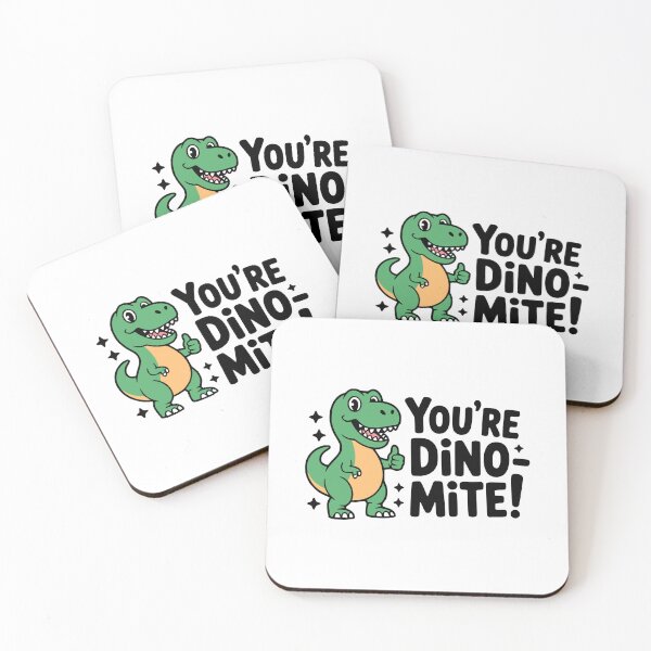Item preview, You're DinoMite! Cute T-rex Pun designed and sold by PMCreative.