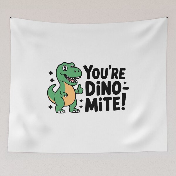 Item preview, You're DinoMite! Cute T-rex Pun designed and sold by PMCreative.