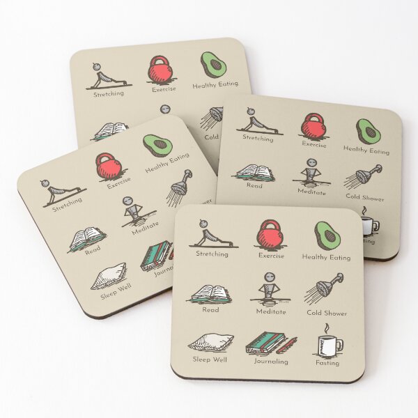 Item preview, Good Habits Morning Routine designed and sold by TKsuited.