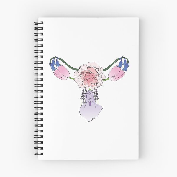 Item preview, Flower Uterus (Colored) designed and sold by devaney-ashley.