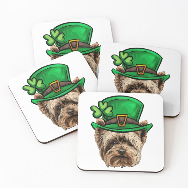 Artikelvorschau, Lustiger St. Patricks Day Yorkshire Terrier entworfen und verkauft von whyitsme.