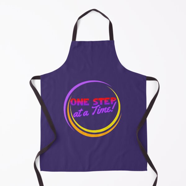 Item preview, One Step at a Time Motivational Typography Design designed and sold by Chillspire.