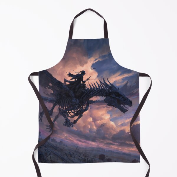 Item preview, Necromancer Riding a Skeleton Dragon designed and sold by Rtymer.