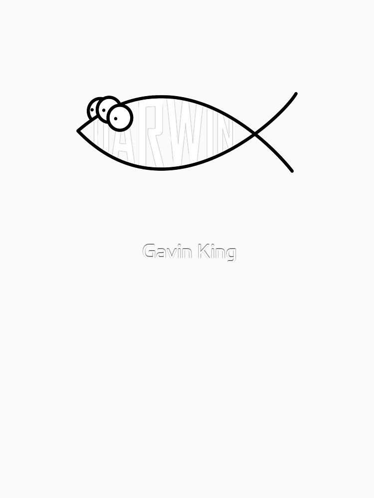 "Darwin Fish" Tshirt for Sale by gavinkingphotography Redbubble