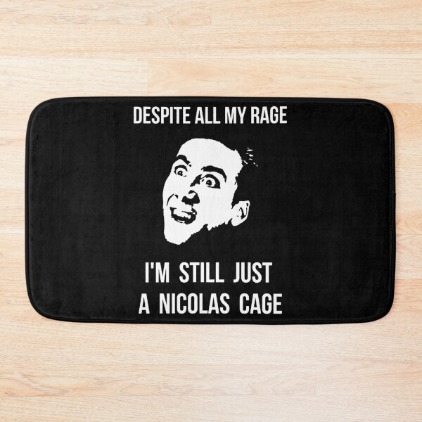 Item preview, Nicolas Cage Mug Despite All My Rage Meme designed and sold by BancaJone.
