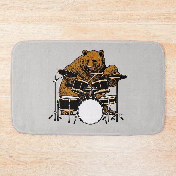 Item preview, Bear Drummer designed and sold by AMERICANCHEEZ.
