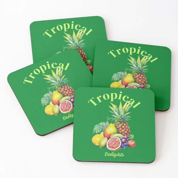 Item preview, Collage de frutas tropicales designed and sold by Marymarice.