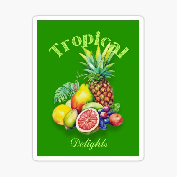 Item preview, Tropical Fruit Collage designed and sold by Marymarice.