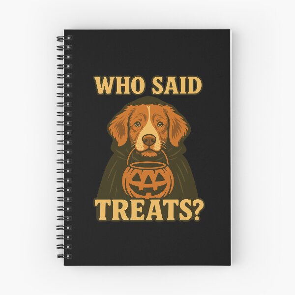 Item preview, Nova Scotia Duck Tolling Retriever Toller Halloween Who Said Treats Pumpkin Witch Costume Mom Dad Kids designed and sold by FurryHavenPH.