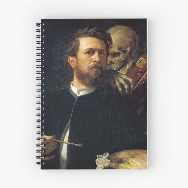 Item preview, Self-Portrait with Death Playing the Fiddle | Arnold Böcklin designed and sold by LaMadeleine.